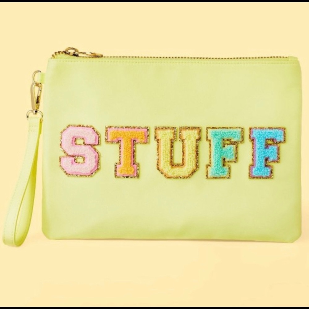 💛 Stoney Clover Lane x Target Yellow Stuff Pouch NWT